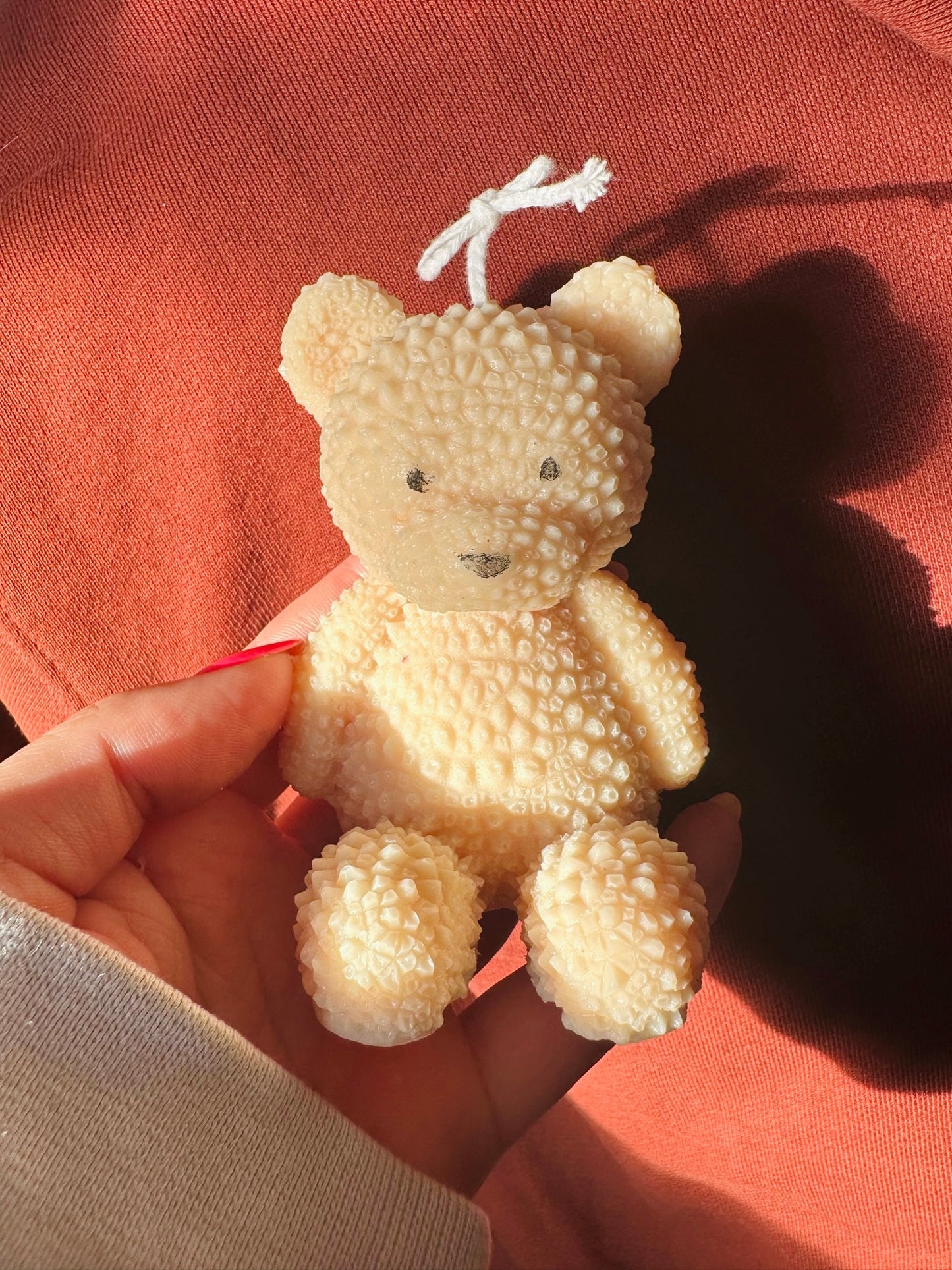 Teddybär Kerze