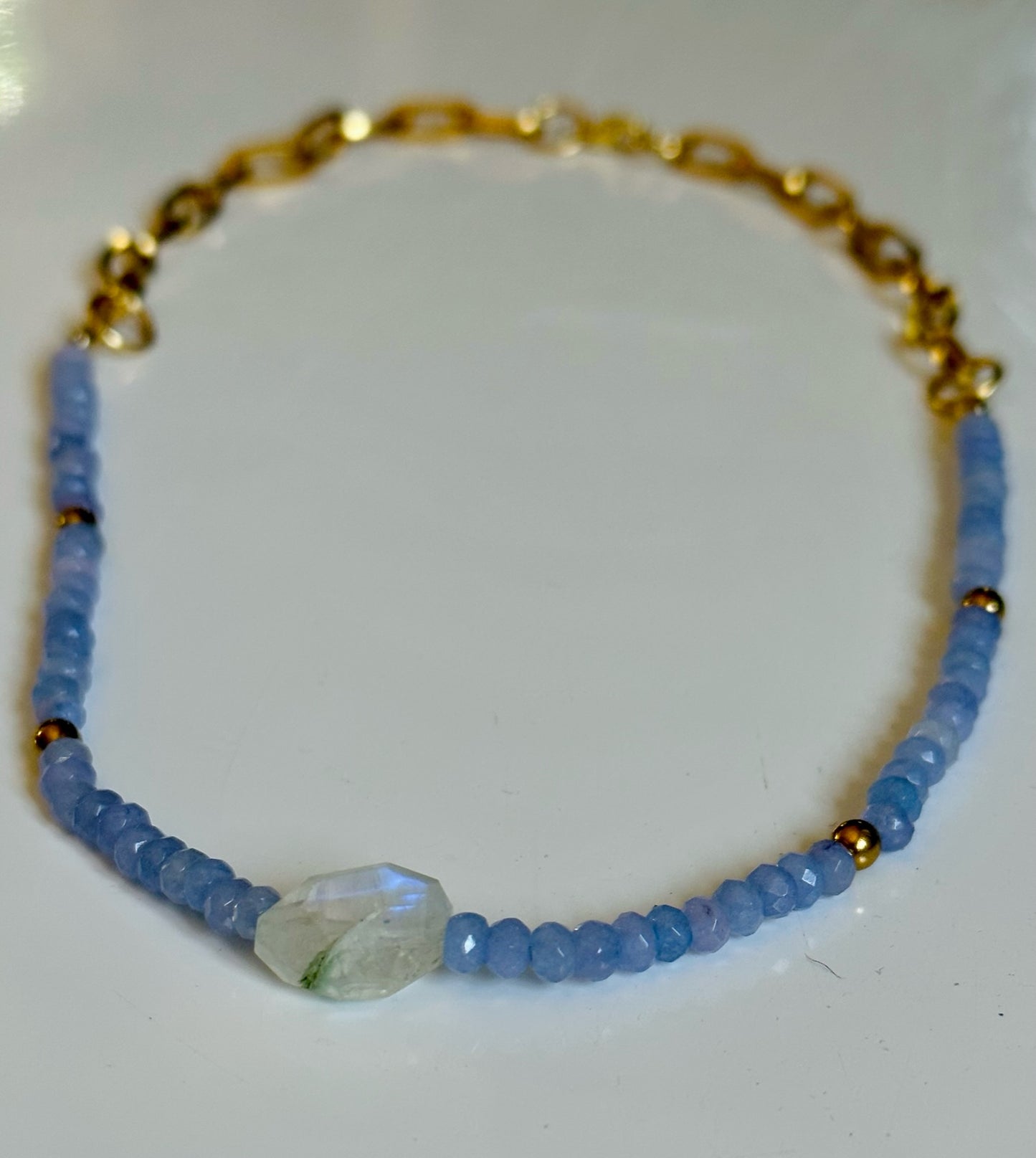 Mondstein Jade Kette