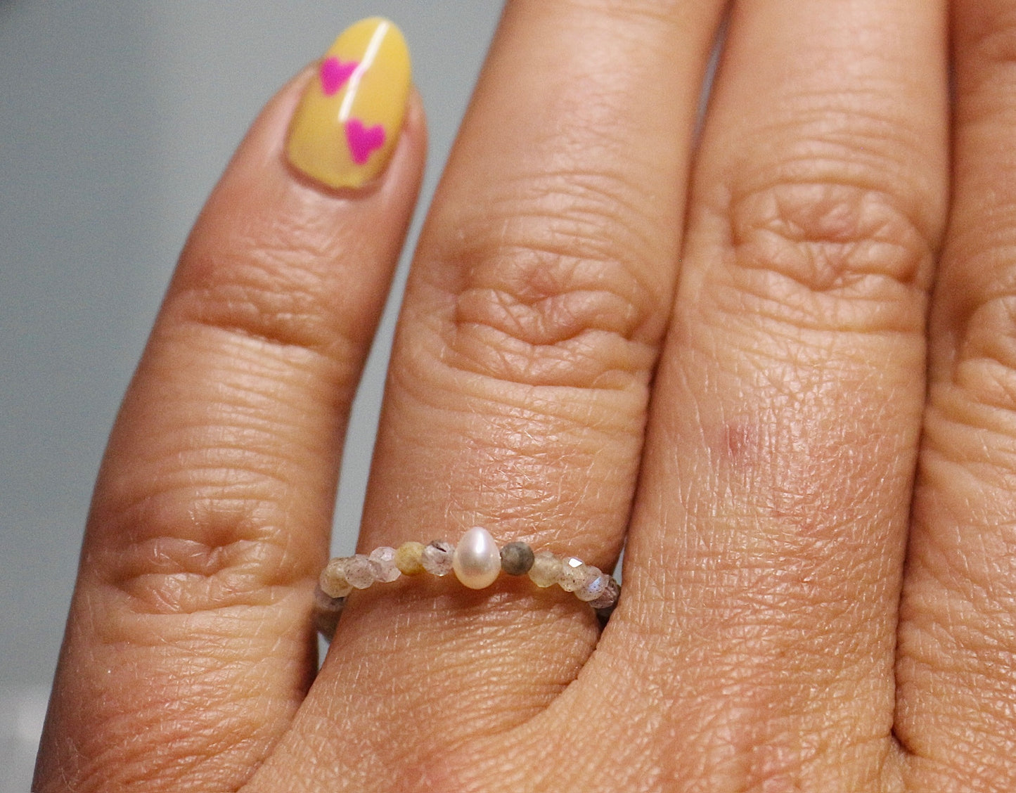 Labradorit Ring