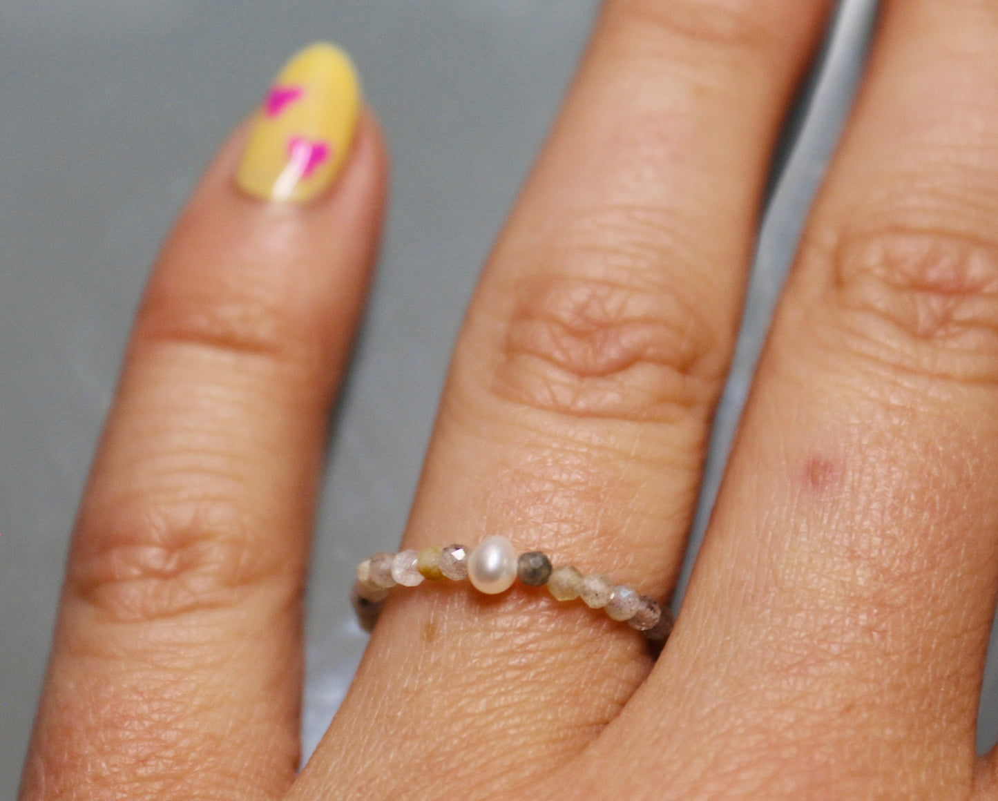 Labradorit Ring