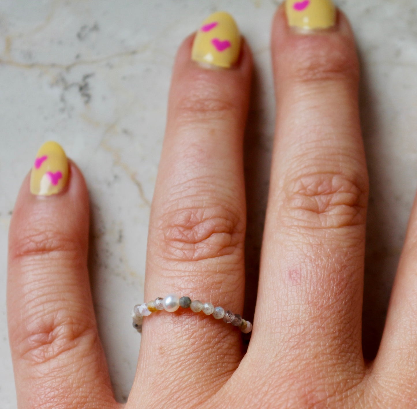 Labradorit Ring