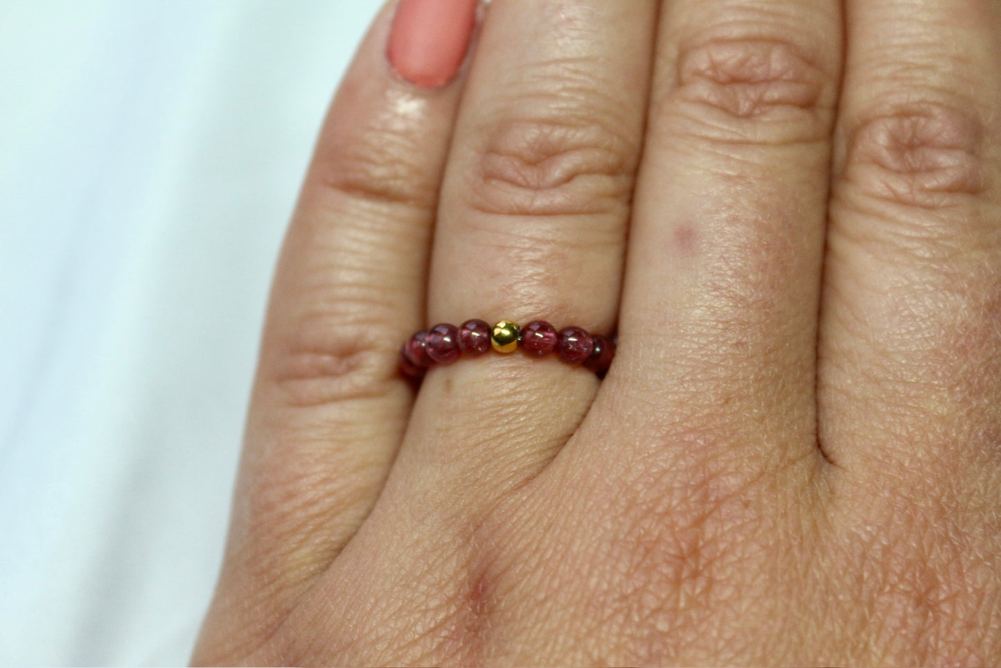 Rhodolith Ring