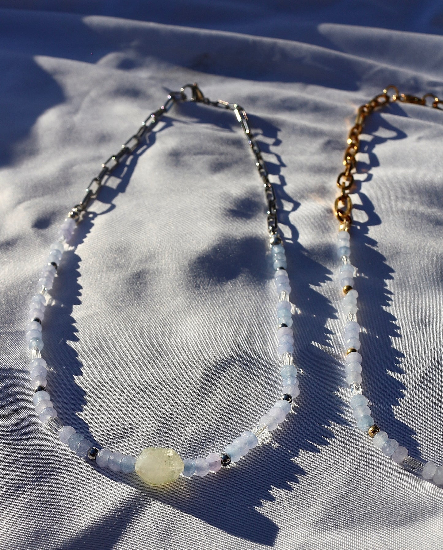 Mondstein Jade Kette