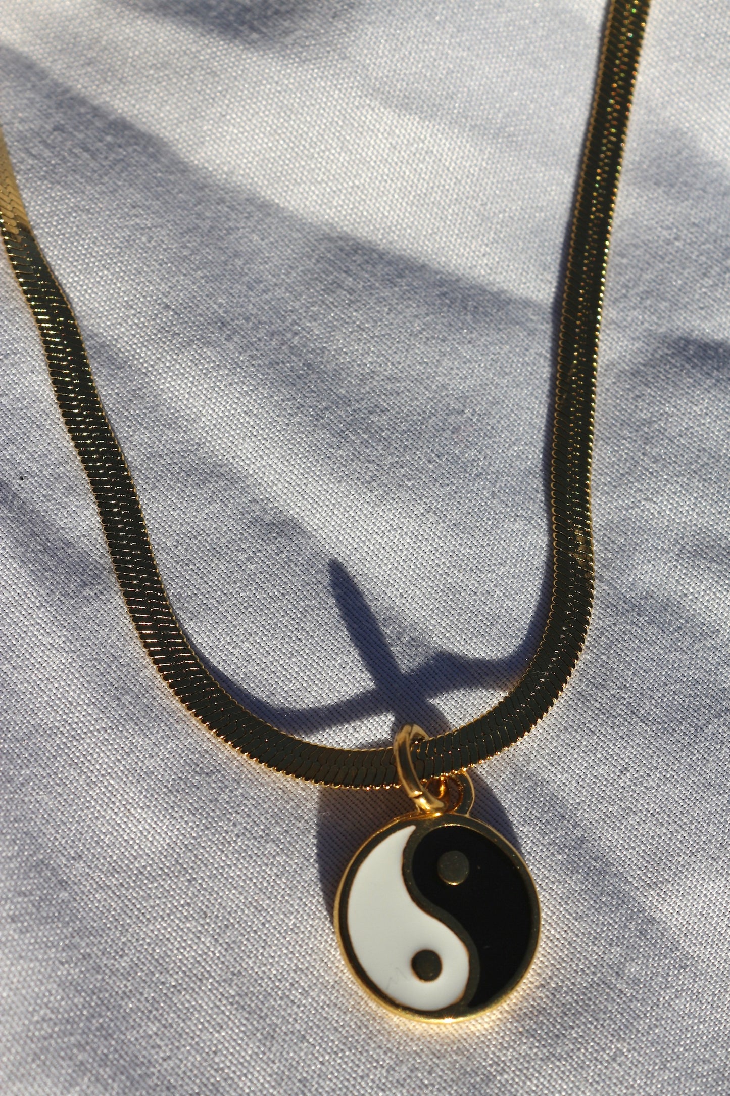 Yin und Yang Halskette