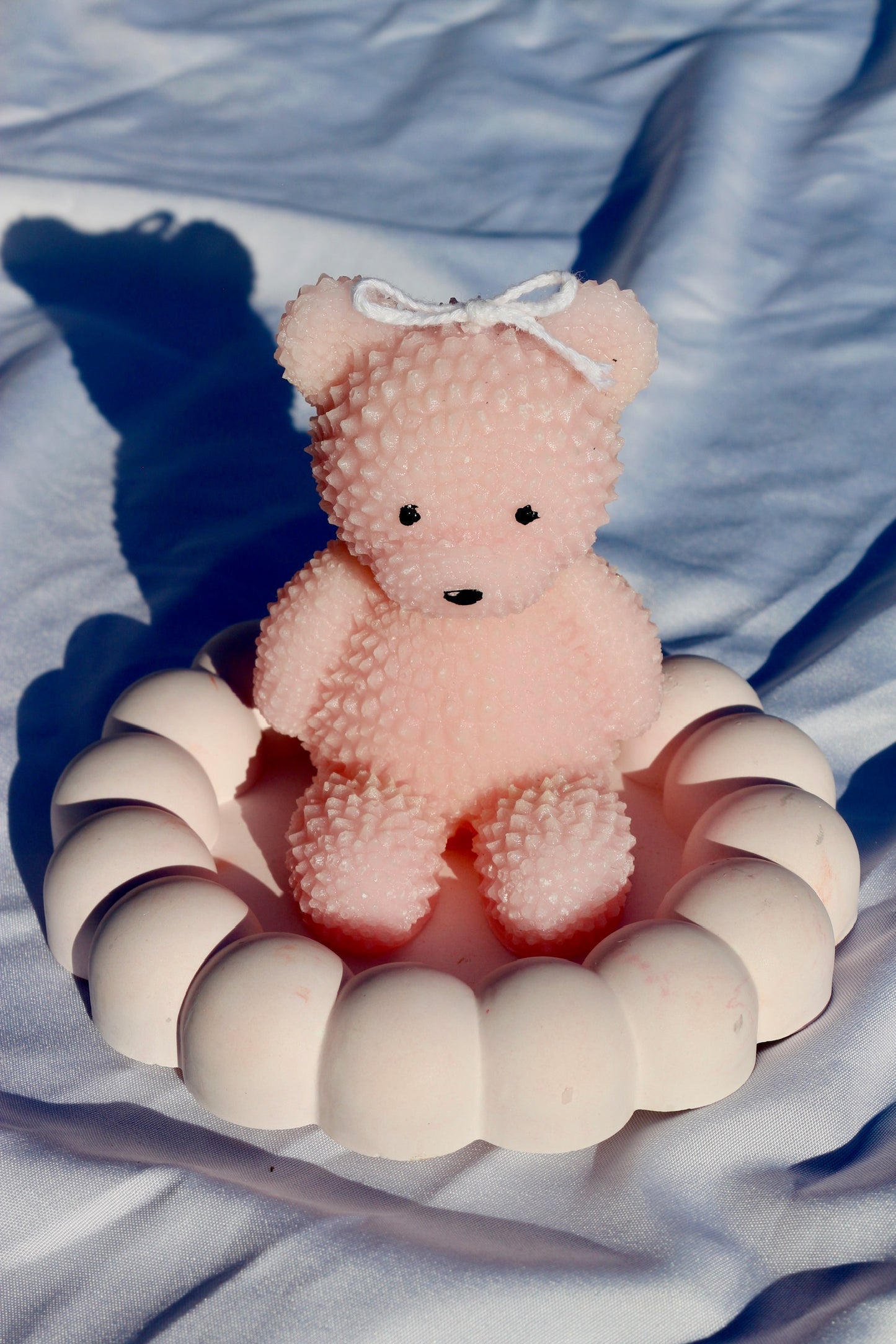 Teddybär Kerze
