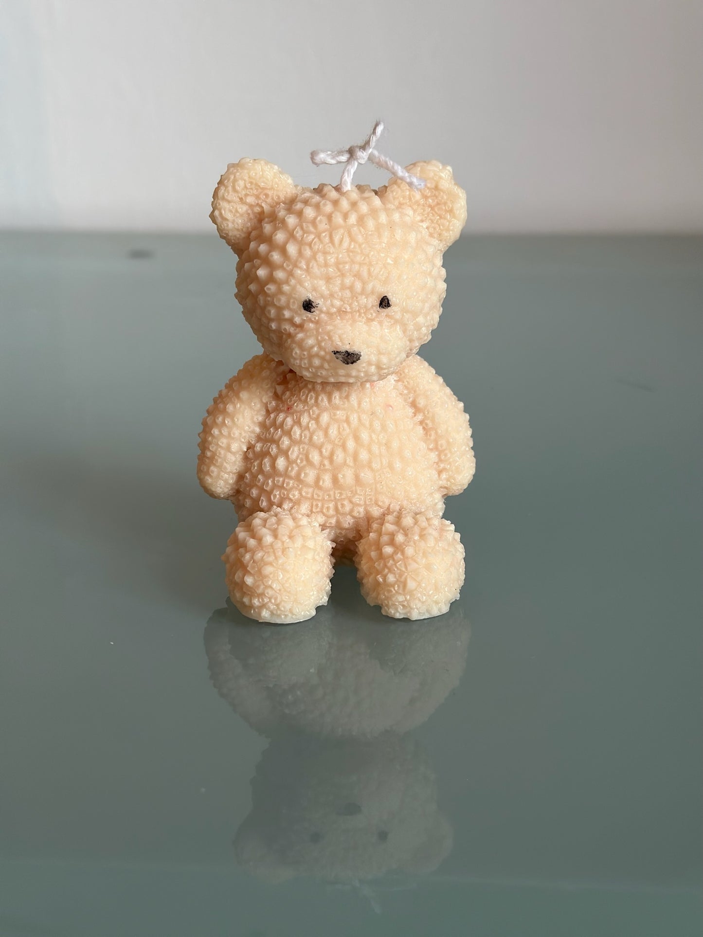 Teddybär Kerze
