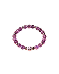 Smiley Armkettchen Amethyst