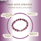 Smiley Armkettchen Amethyst