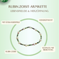 Armkettchen Rubin Zoisit