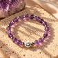 Smiley Armkettchen Amethyst