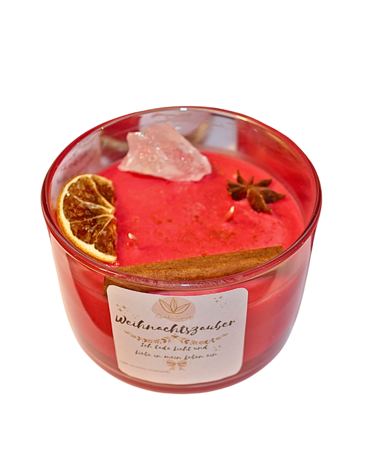 Kerze Weihnachtszauber