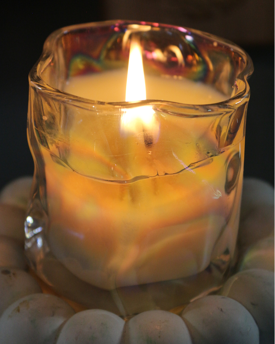 Personalisierbare Kerze