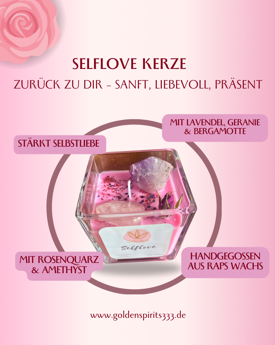 Selbstliebe Kerze