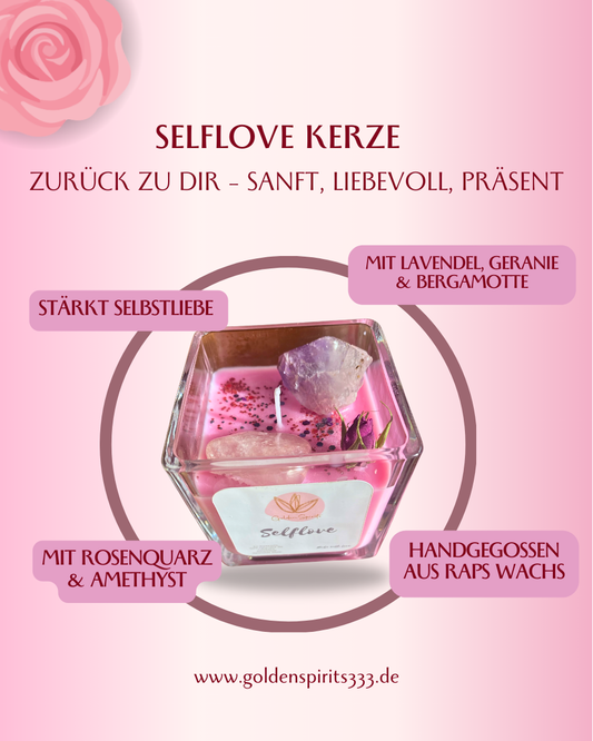 Selbstliebe Kerze