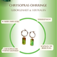Ohrringe Chrysopras