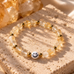 Smiley Armkettchen Citrin