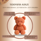 Teddybär Kerze