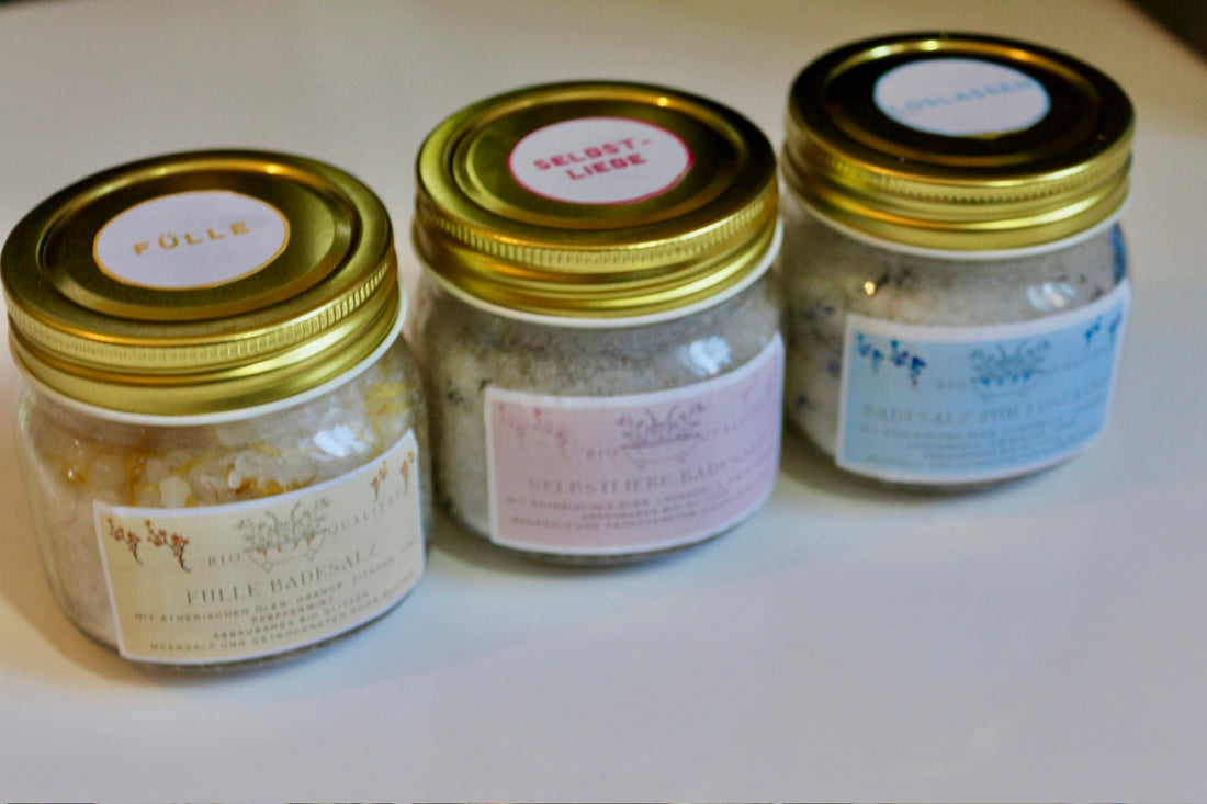 Badesalze im Set