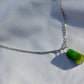 Halskette mit Chrysopras
