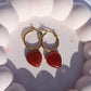 Heart Ohrringe Karneol