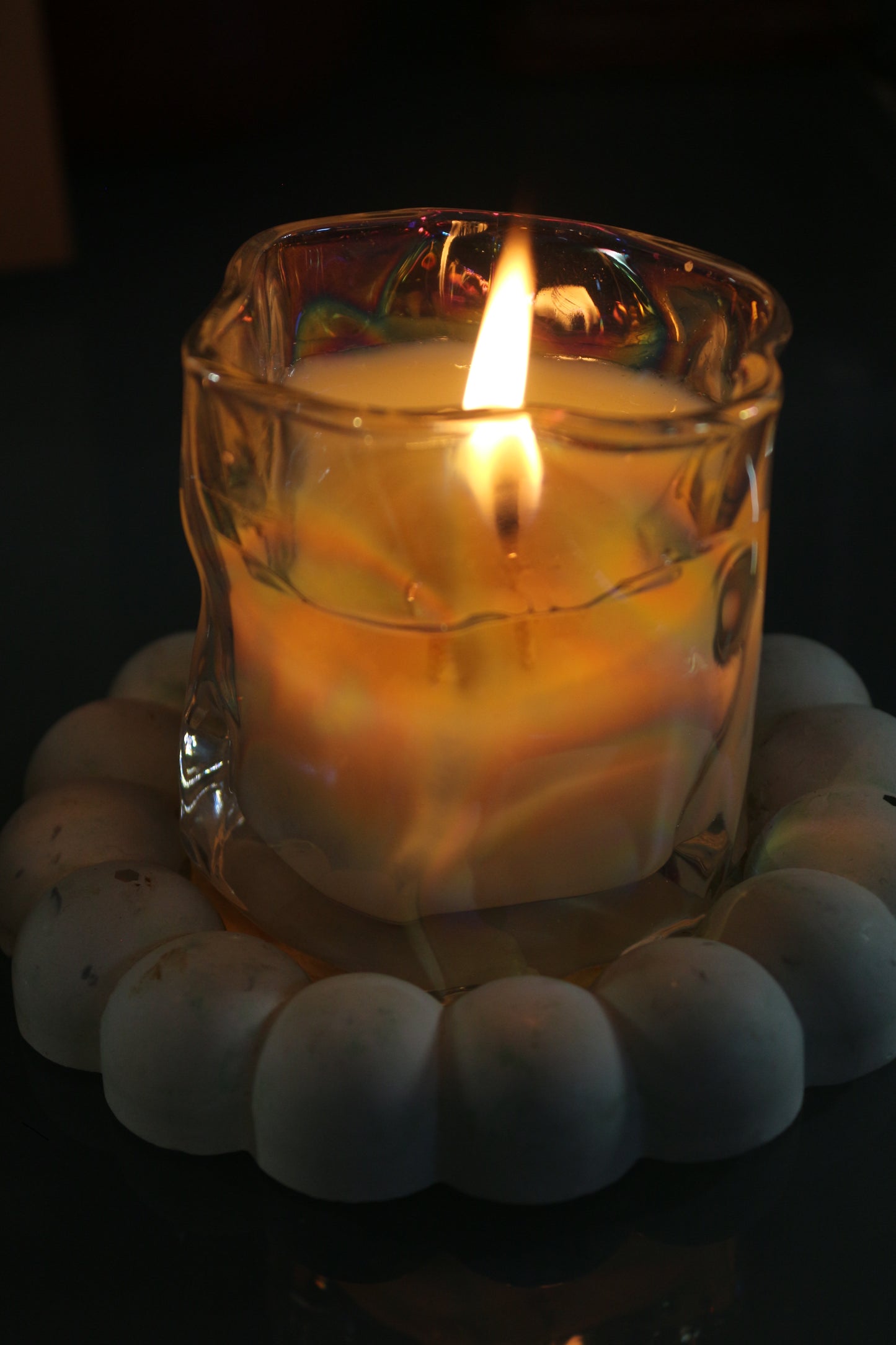 Personalisierbare Kerze