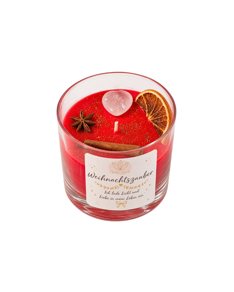 Kerze Weihnachtszauber