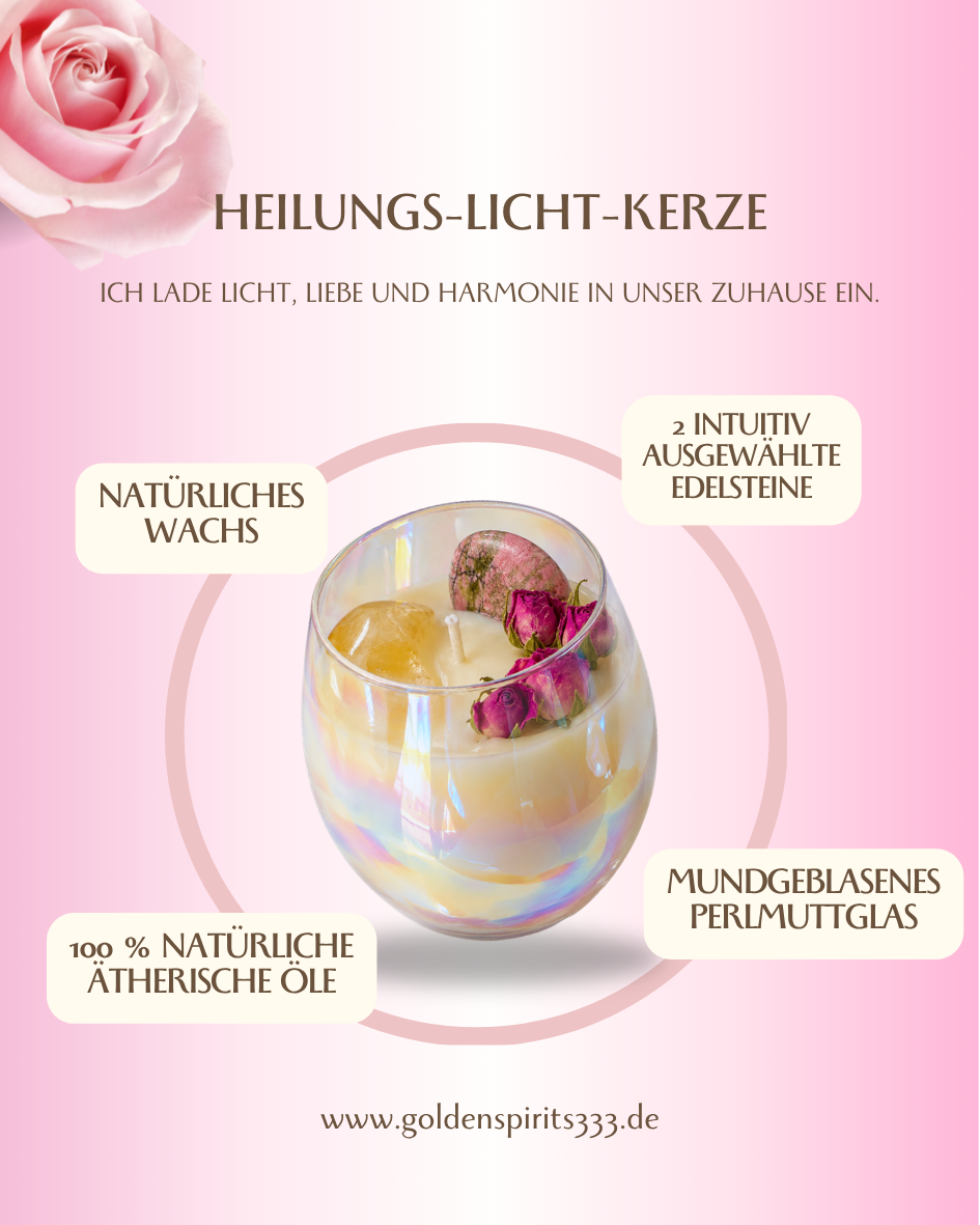 Heilungs-Licht-Kerze
