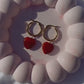 Heart Ohrringe Karneol